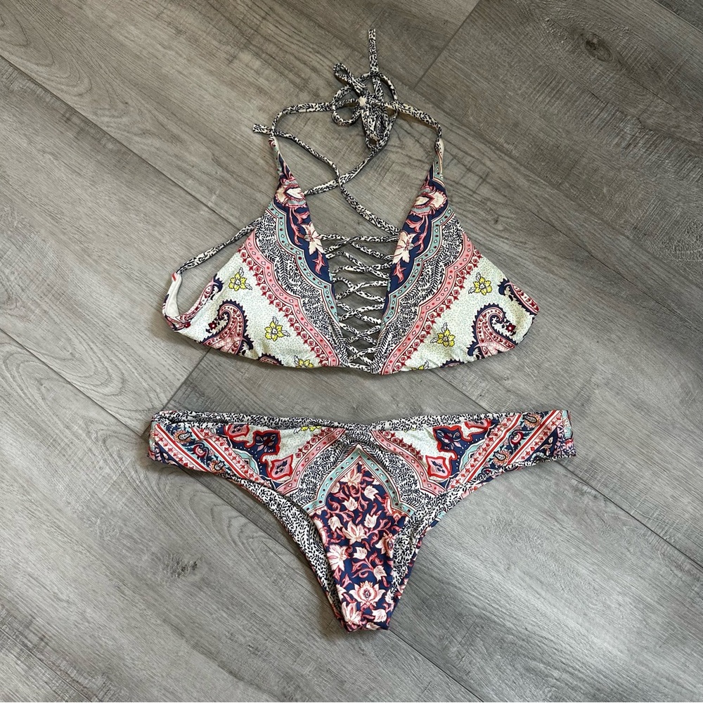 Billabong Paisley Bikini Set